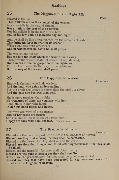 The Hymnal for Young People page 319