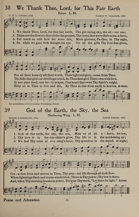 The Hymnal for Young People page 33