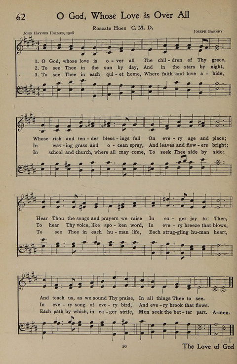 The Hymnal for Young People page 50