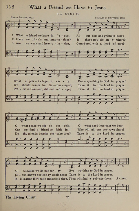 The Hymnal for Young People page 97