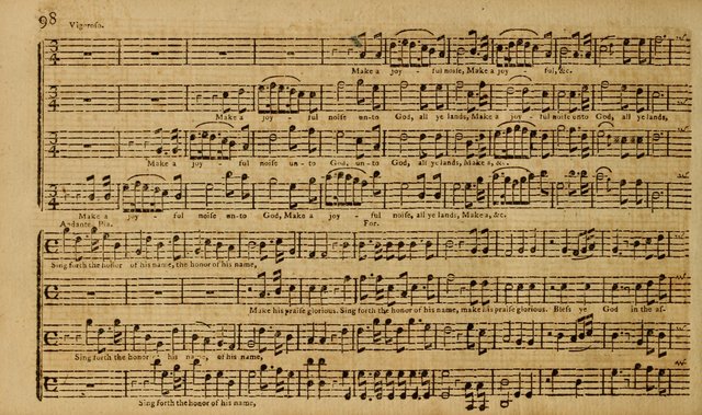 Harmonia Americana: containing a concise introduction to the grounds of music; with a variety of airs, suitable fore divine worship and the use of musical societies; consisting of three and four parts page 103