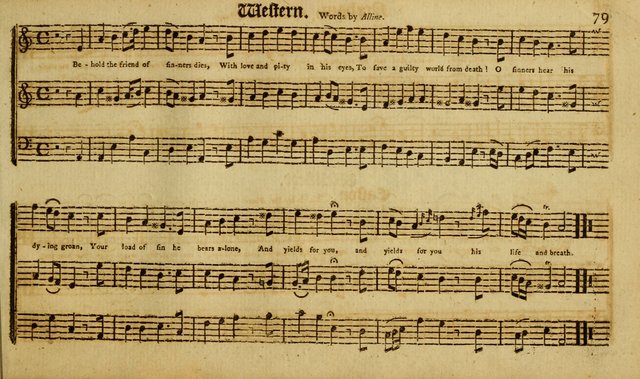 Harmonia Americana: containing a concise introduction to the grounds of music; with a variety of airs, suitable fore divine worship and the use of musical societies; consisting of three and four parts page 84