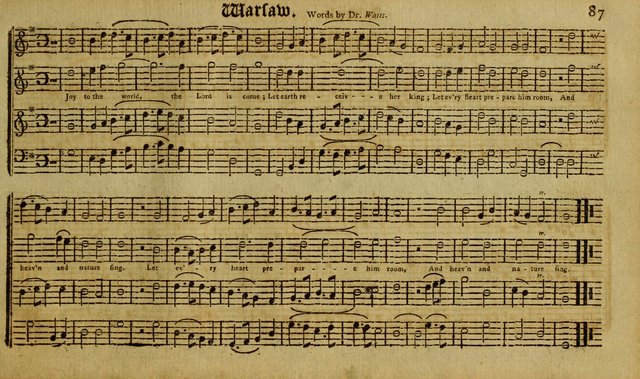 Harmonia Americana: containing a concise introduction to the grounds of music; with a variety of airs, suitable fore divine worship and the use of musical societies; consisting of three and four parts page 92