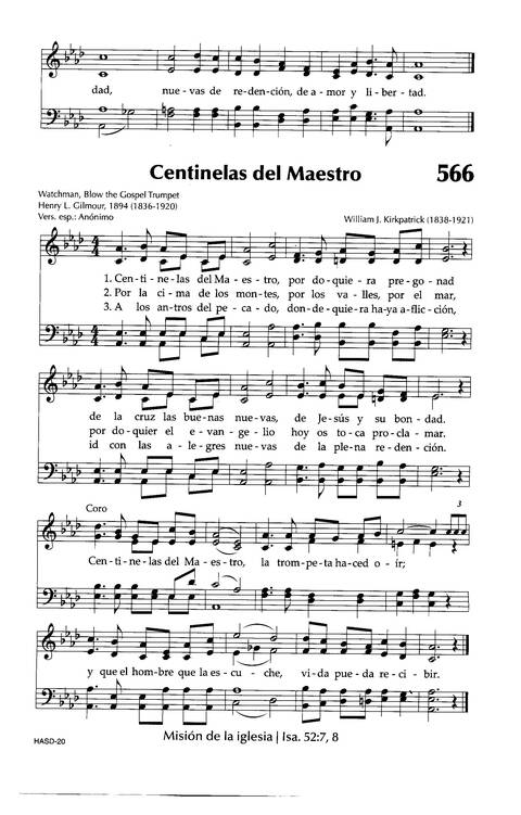 Himnario Adventista del Séptimo Día page 603