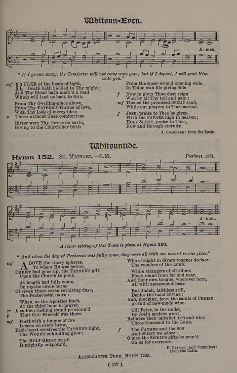 Hymns Ancient and Modern (Standard ed.) page 117