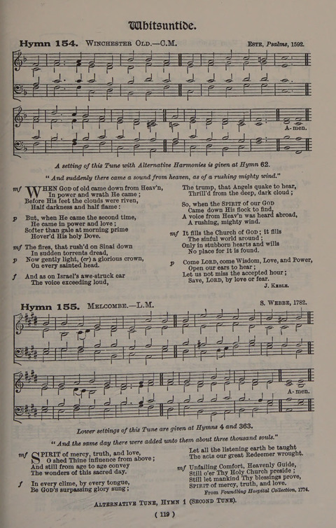 Hymns Ancient and Modern (Standard ed.) page 119