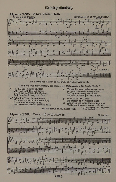 Hymns Ancient and Modern (Standard ed.) page 122