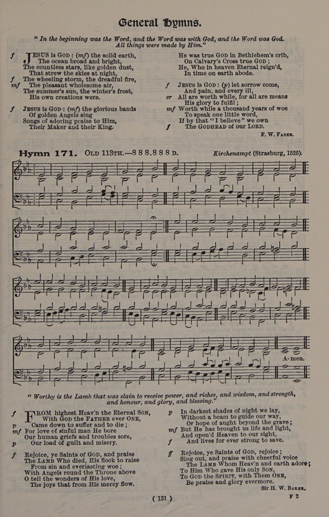 Hymns Ancient and Modern (Standard ed.) page 131