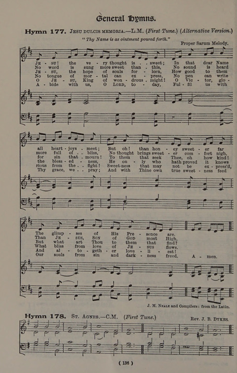 Hymns Ancient and Modern (Standard ed.) page 136