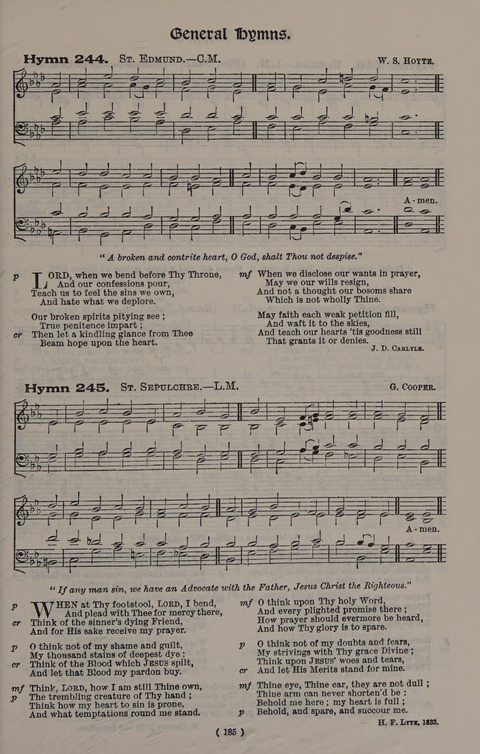 Hymns Ancient and Modern (Standard ed.) page 185