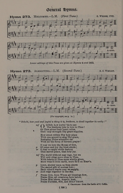 Hymns Ancient and Modern (Standard ed.) page 206