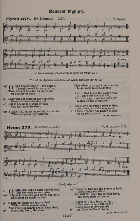 Hymns Ancient and Modern (Standard ed.) page 211