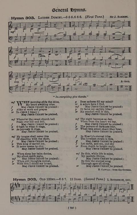 Hymns Ancient and Modern (Standard ed.) page 240