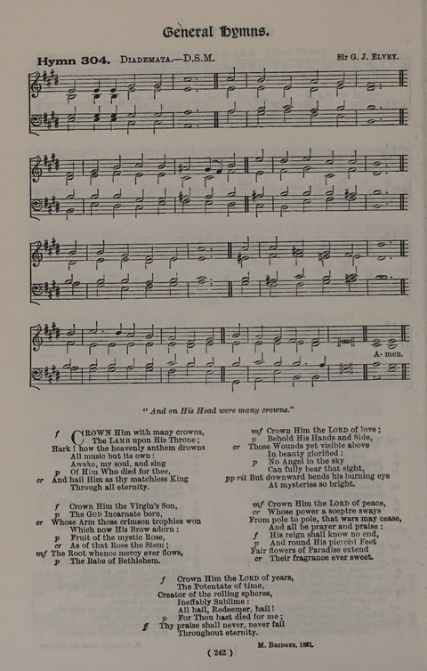 Hymns Ancient and Modern (Standard ed.) page 242