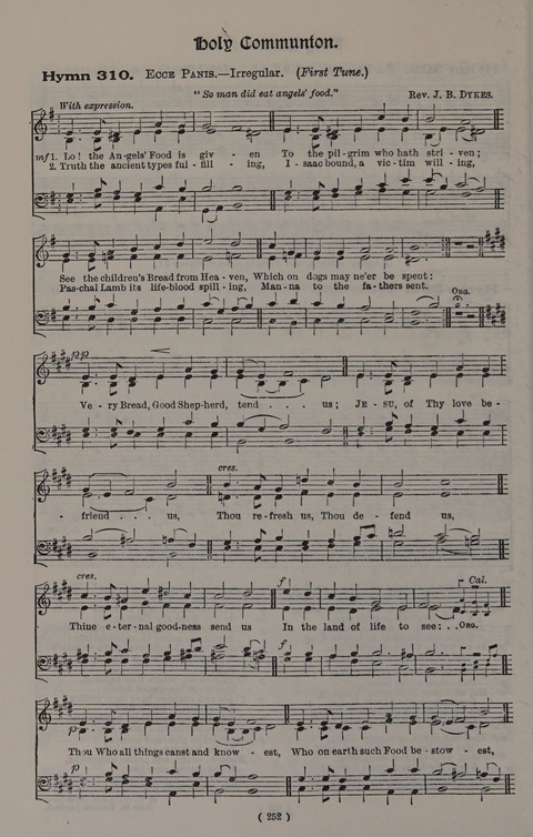 Hymns Ancient and Modern (Standard ed.) page 252