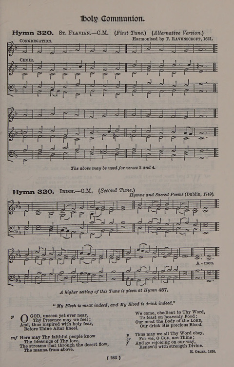 Hymns Ancient and Modern (Standard ed.) page 263