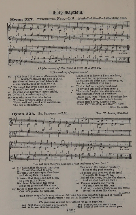 Hymns Ancient and Modern (Standard ed.) page 268