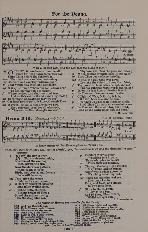 Hymns Ancient and Modern (Standard ed.) page 283