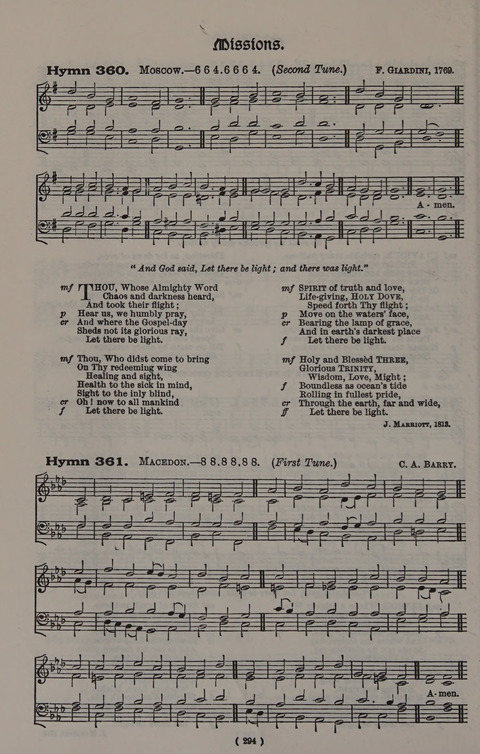 Hymns Ancient and Modern (Standard ed.) page 294