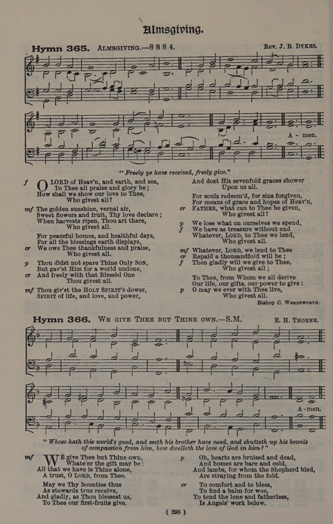 Hymns Ancient and Modern (Standard ed.) page 298