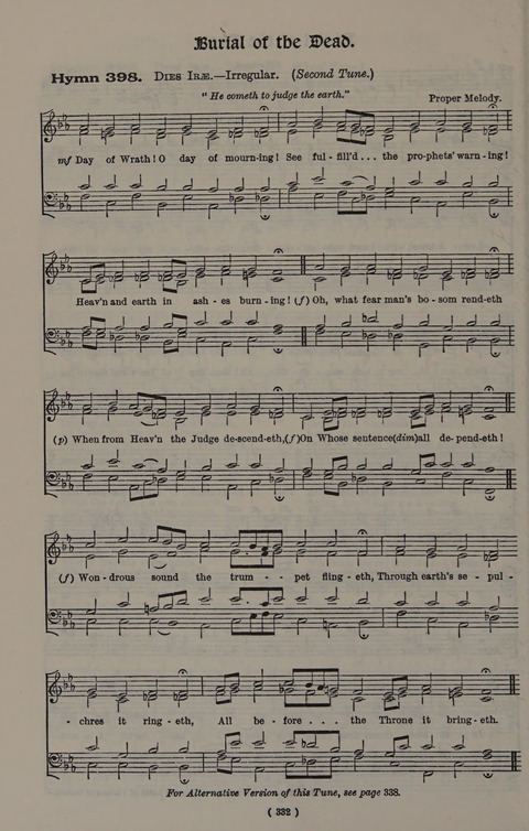 Hymns Ancient and Modern (Standard ed.) page 332