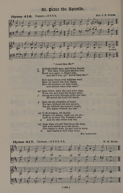 Hymns Ancient and Modern (Standard ed.) page 350