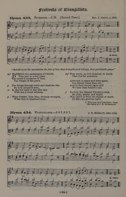 Hymns Ancient and Modern (Standard ed.) page 364