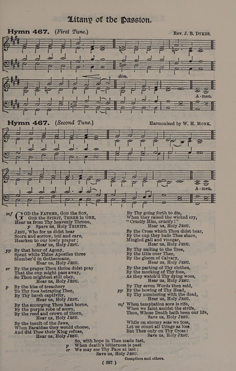 Hymns Ancient and Modern (Standard ed.) page 397