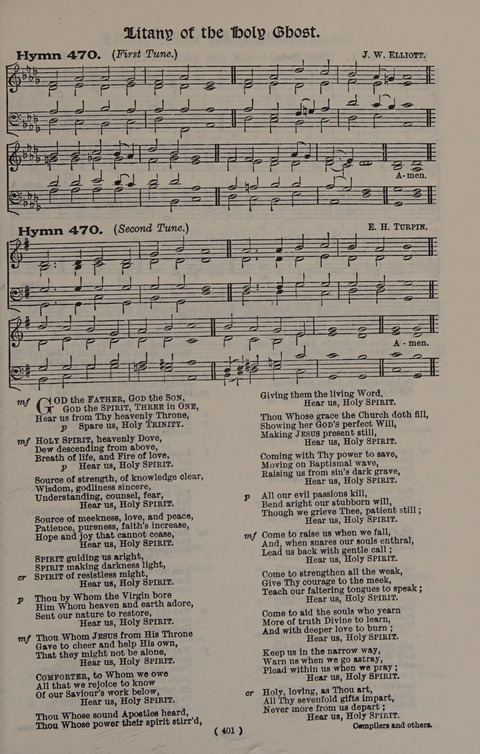 Hymns Ancient and Modern (Standard ed.) page 401