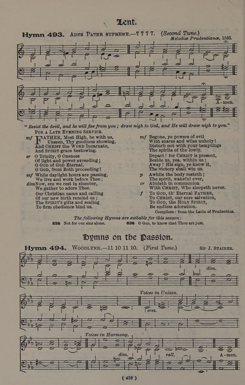 Hymns Ancient and Modern (Standard ed.) page 426