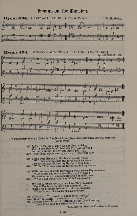 Hymns Ancient and Modern (Standard ed.) page 427