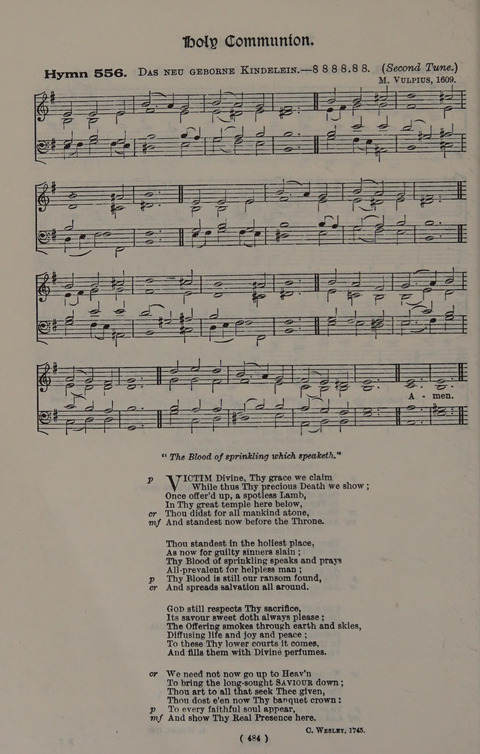 Hymns Ancient and Modern (Standard ed.) page 484