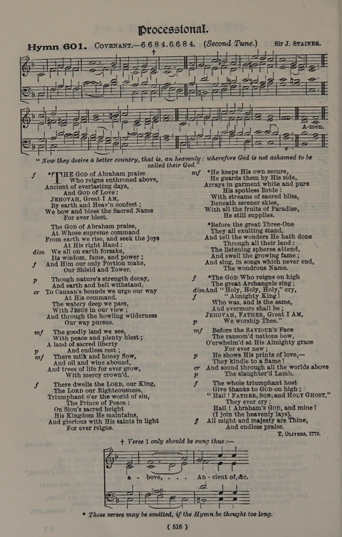 Hymns Ancient and Modern (Standard ed.) page 516