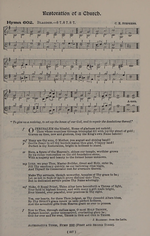 Hymns Ancient and Modern (Standard ed.) page 517