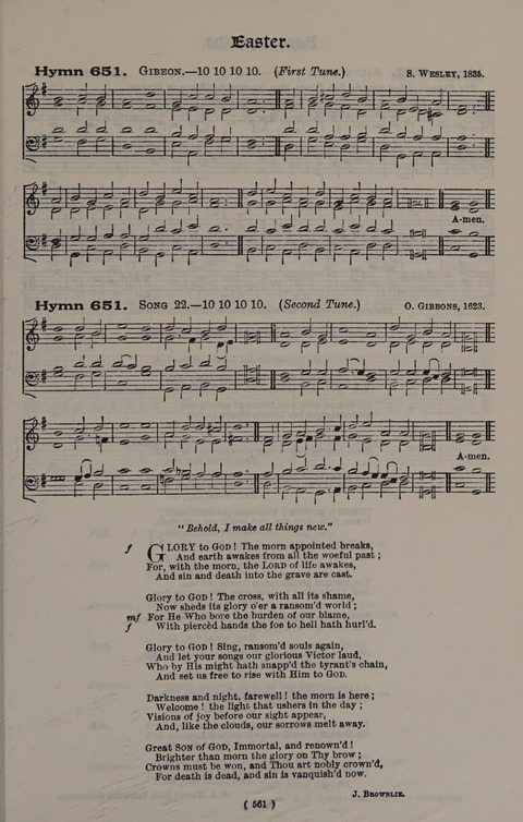 Hymns Ancient and Modern (Standard ed.) page 561