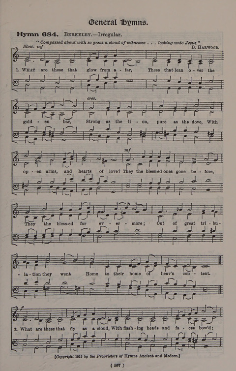 Hymns Ancient and Modern (Standard ed.) page 597