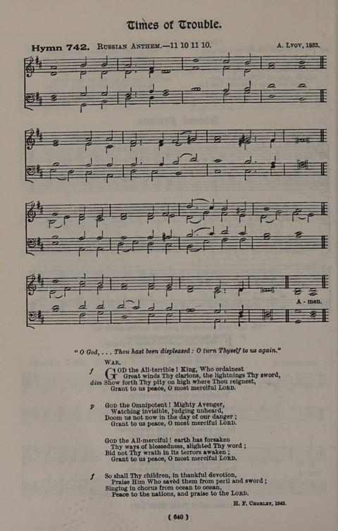 Hymns Ancient and Modern (Standard ed.) page 640