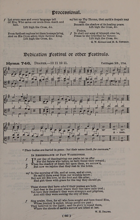 Hymns Ancient and Modern (Standard ed.) page 645