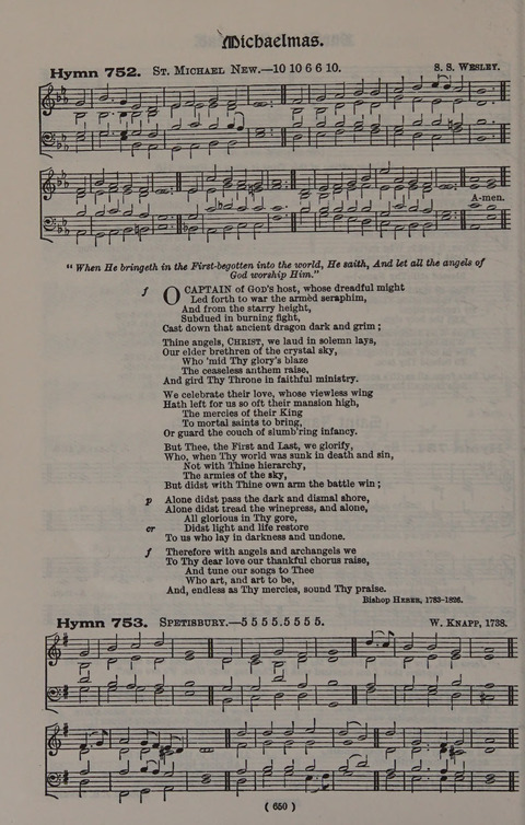 Hymns Ancient and Modern (Standard ed.) page 650