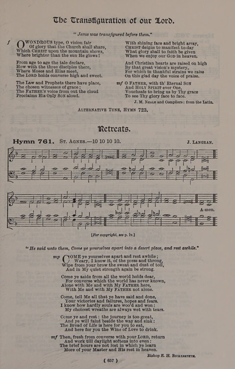 Hymns Ancient and Modern (Standard ed.) page 657