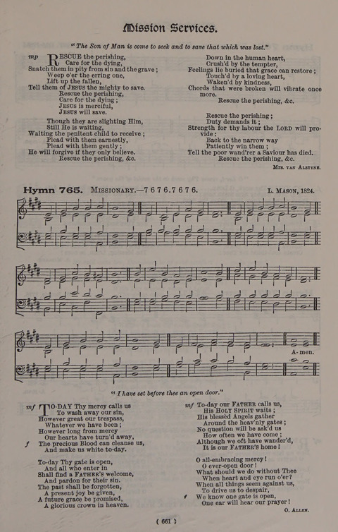 Hymns Ancient and Modern (Standard ed.) page 661