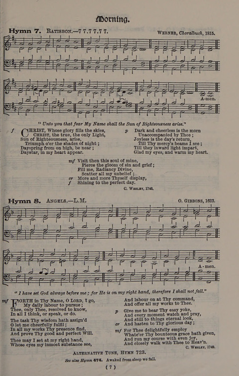 Hymns Ancient and Modern (Standard ed.) page 7