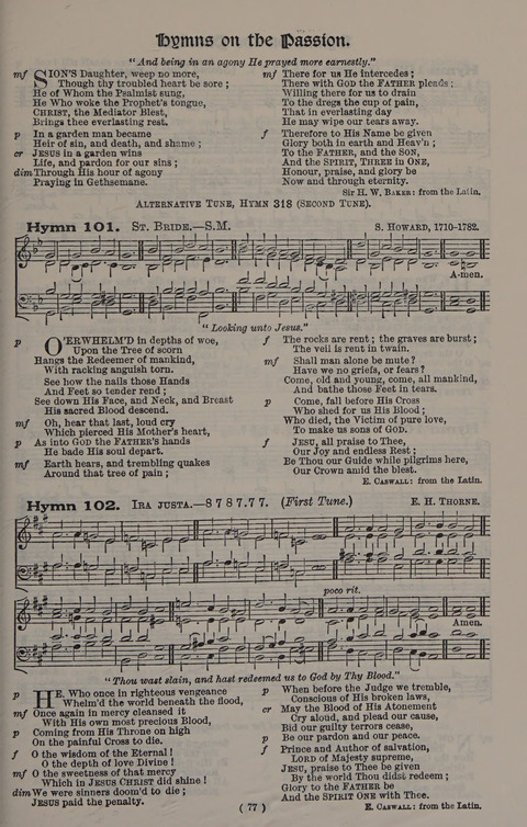 Hymns Ancient and Modern (Standard ed.) page 77