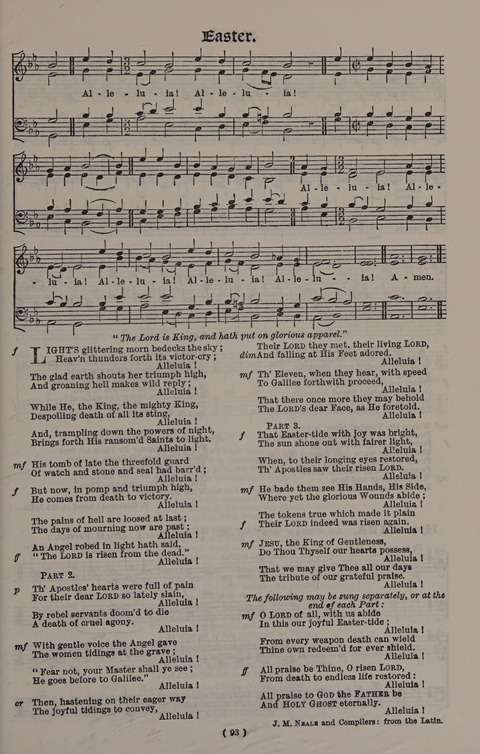 Hymns Ancient and Modern (Standard ed.) page 93