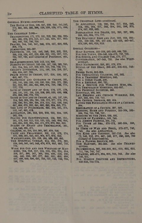 Hymns Ancient and Modern (Standard ed.) page lviii