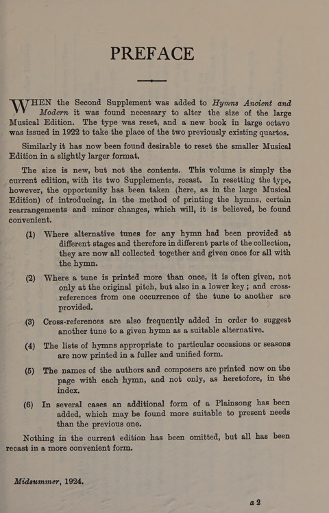 Hymns Ancient and Modern (Standard ed.) page vii