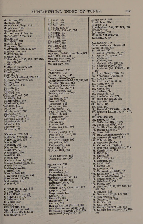 Hymns Ancient and Modern (Standard ed.) page xlix