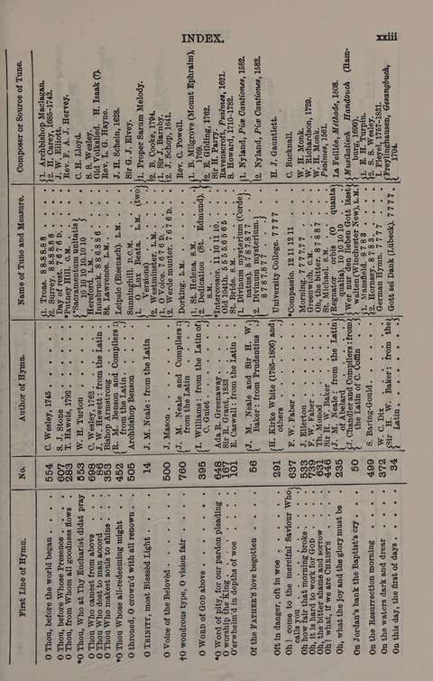 Hymns Ancient and Modern (Standard ed.) page xxvii