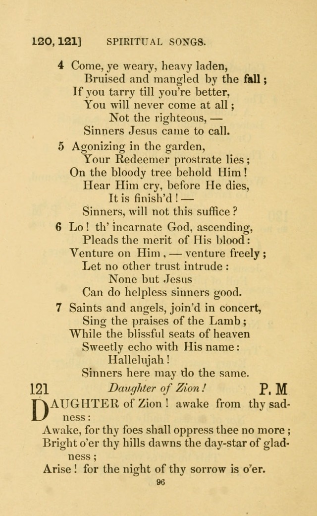 Hymns for all Christians page 111