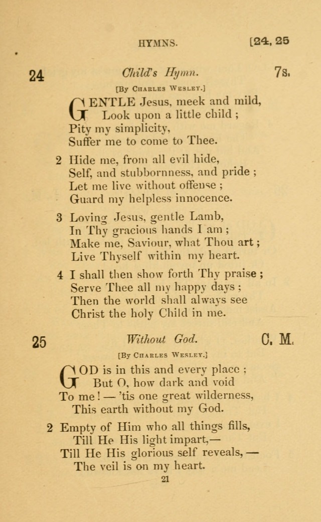 Hymns for all Christians page 34